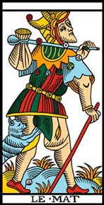 O Louco no Tar� de Marselha-Camoin